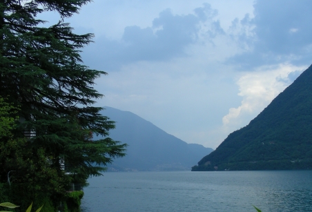 waterfront villa with panoramic view